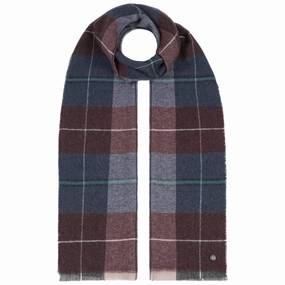 Danverell Check Cashmere Scarf Shop Hot Deals