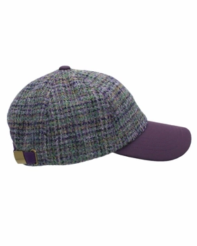 Heather Rosalie Harris Tweed Baseball Cap Clearance Exclusive Hot Pick Hot Savings Alert