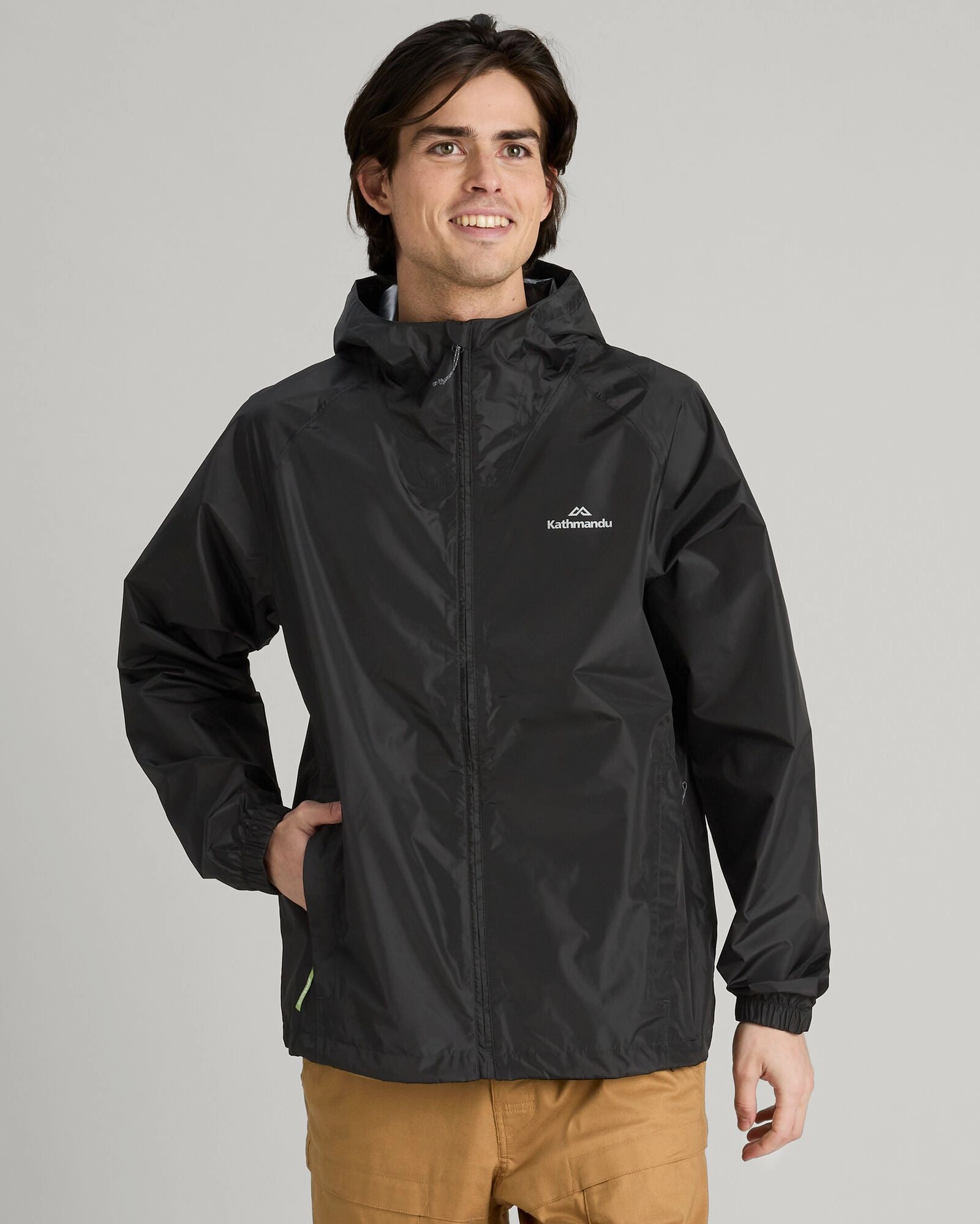 Special Savings Today Grab Your Hot Pick Men'S Pocket-It 2-Layer Rain Jacket - Black