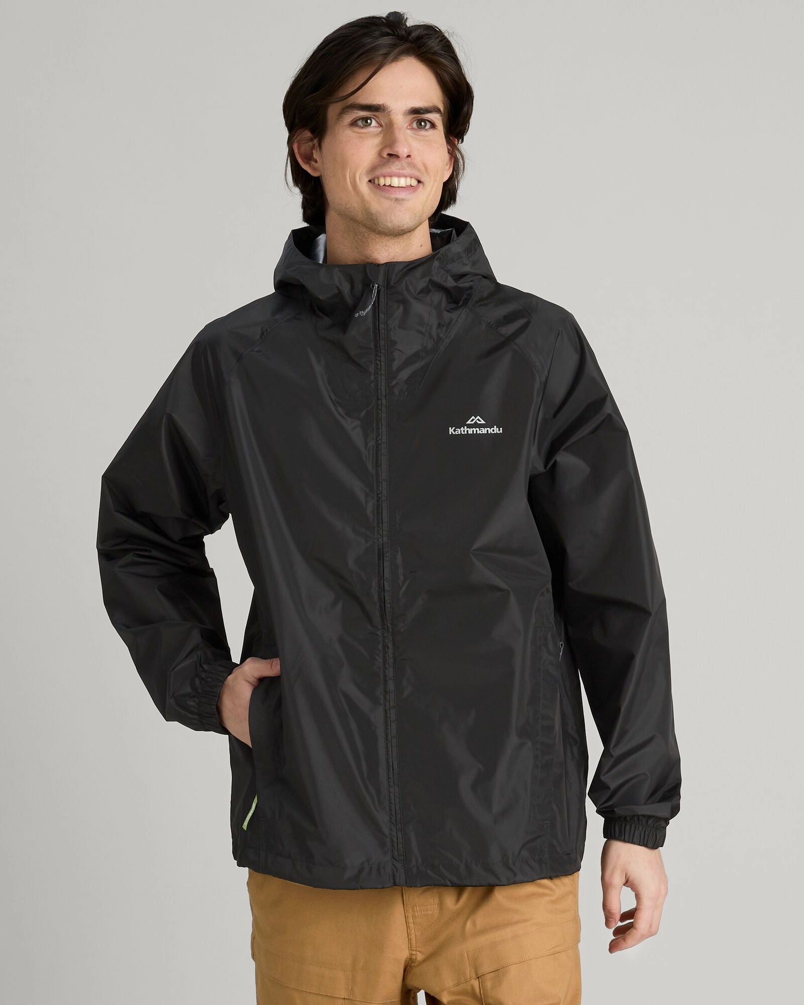 Men'S Pocket-It 2-Layer Rain Jacket - Black Dont Miss These Savings