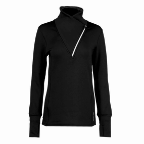 Women'S La Paz Cross Over Zip-T - Black Gift Sale Event Exclusive Online Offer