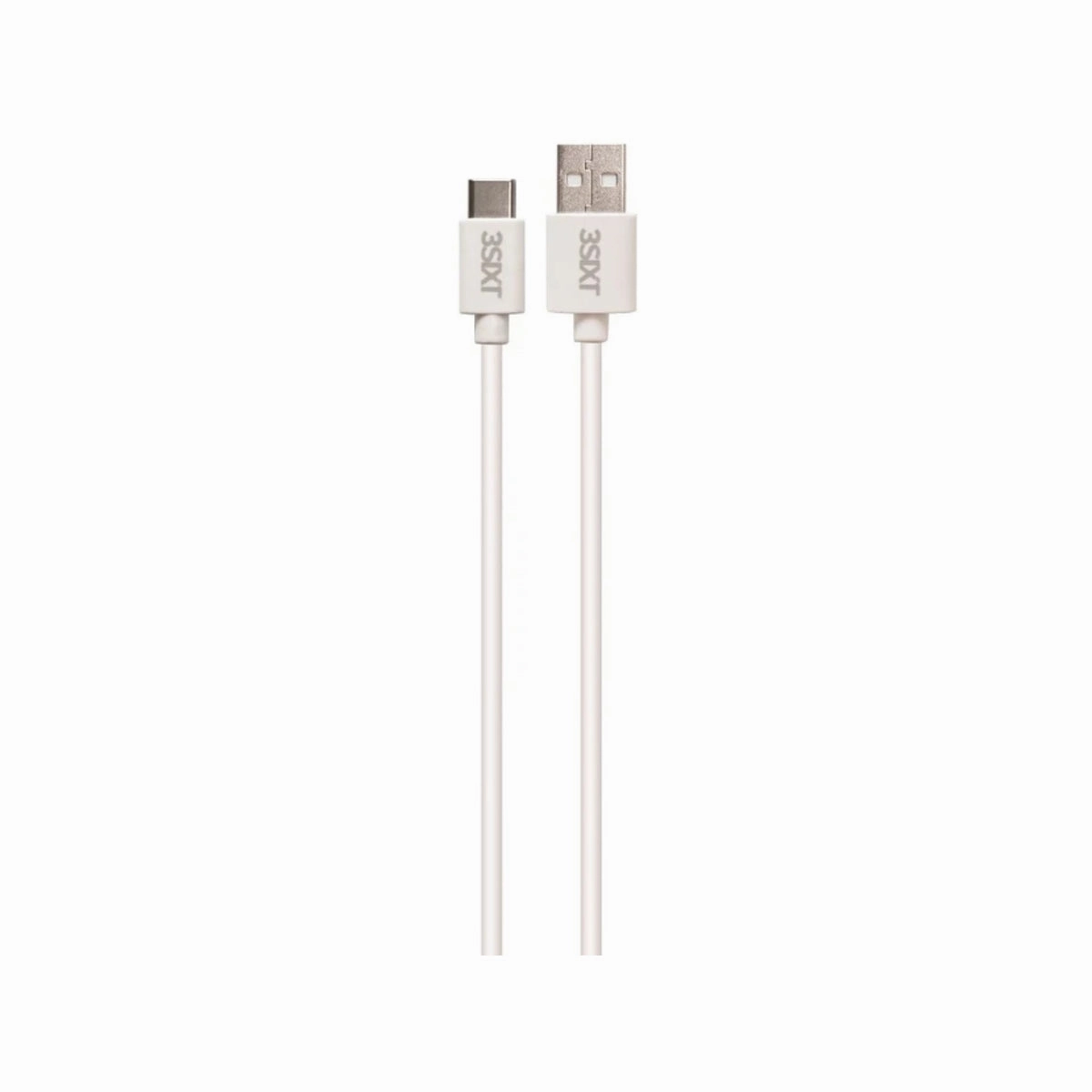 3Sixt Charge & Sync Cable - Usb-A To Usb-C - 1M - White Todays Special Savings Hot Discount Deal