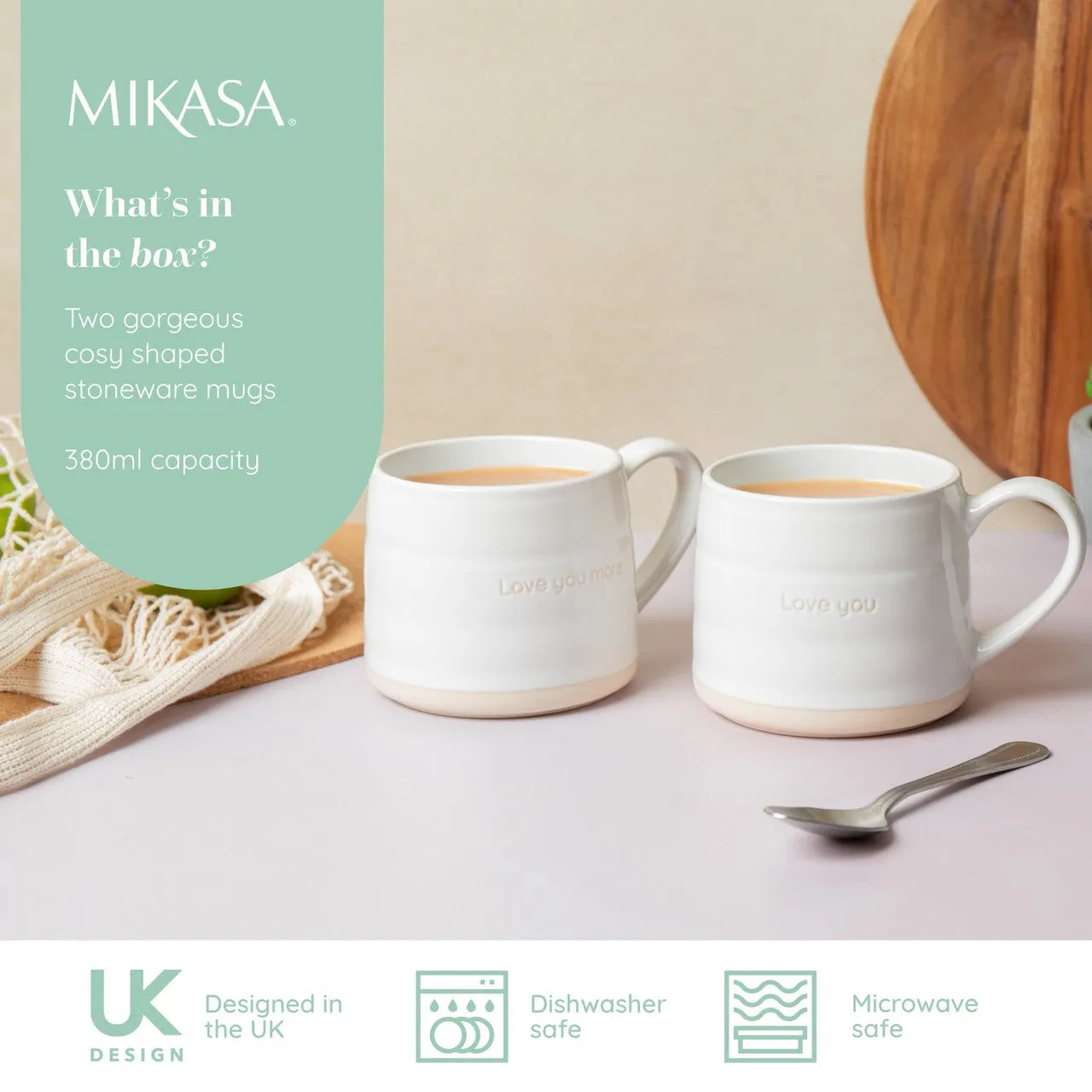 Creative Tops Mikasa I Love You Mugs