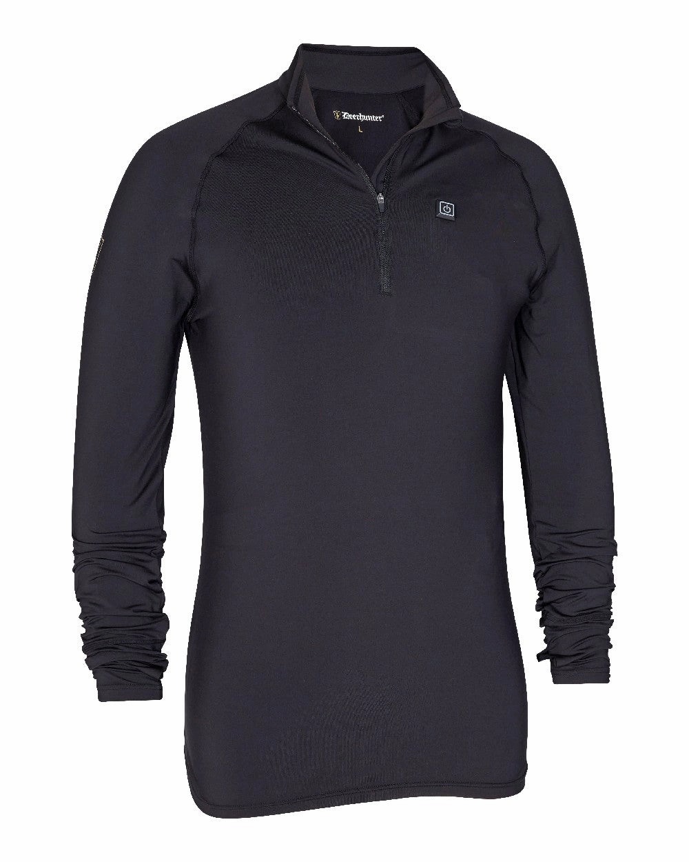Grab It Now Deerhunter Heat Undershirt With Zip Neck