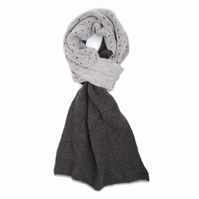 Dark And Light Gray Cashmere Neck Warmer New Arrival Discount Biggest Savings Now