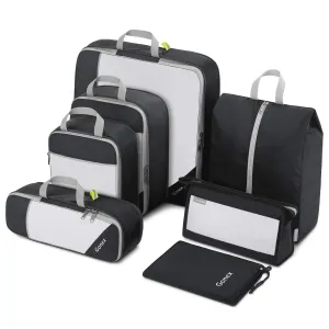 Gonex Compressible Packing Cubes 7 Pcs Big Price Drop Online Exclusive Savings