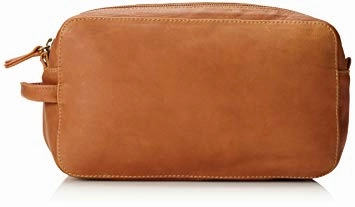 Derek Alexander Leather Derby Double Zip Toiletry Travel Kit Shop Grab Offer