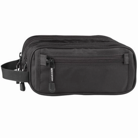 Derek Alexander Nylon Toiletry Bag Two Top Zip Today Only Steal
