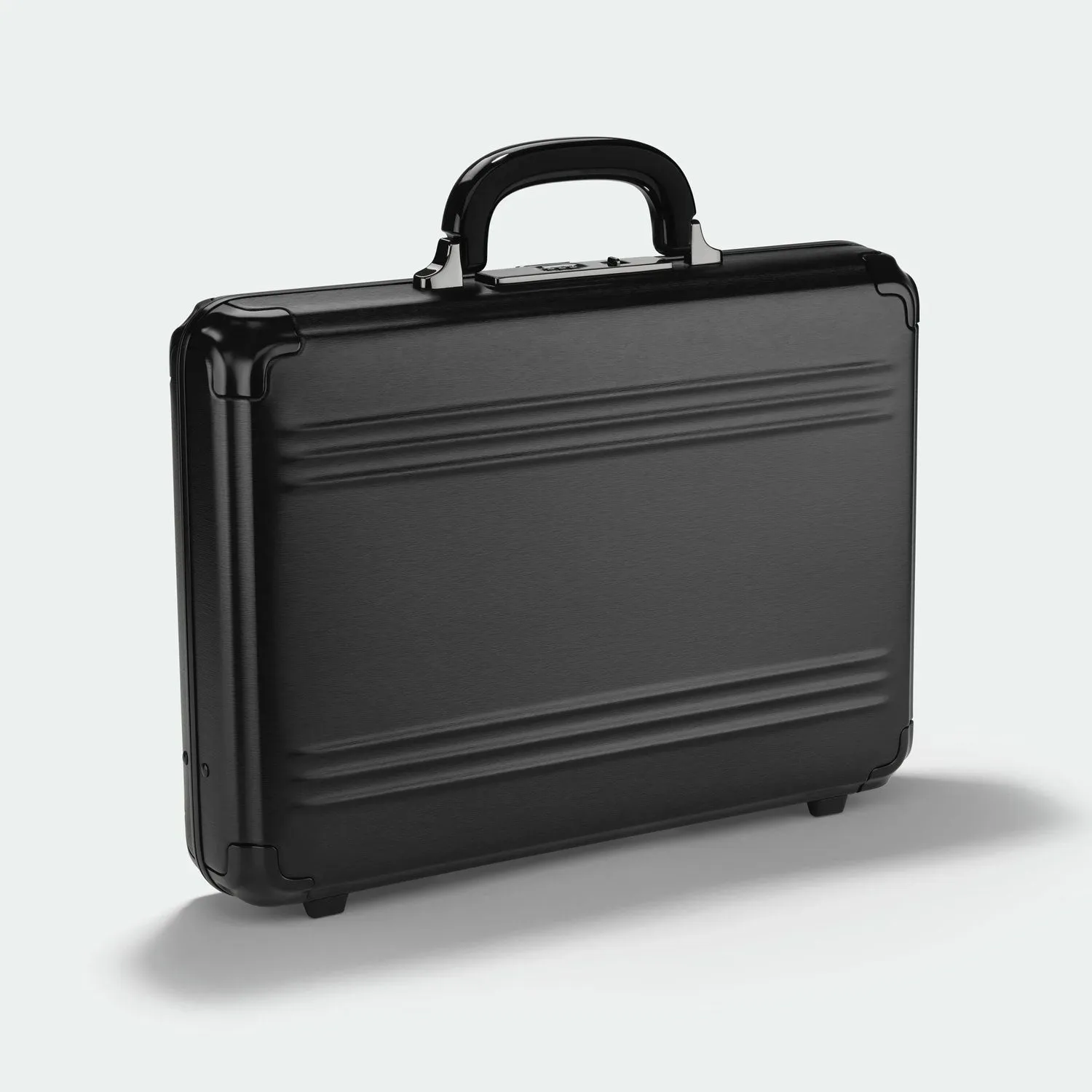 Zero Halliburton Pursuit Aluminum Medium Attache Case Black Today Only Steal Online Exclusive Deal