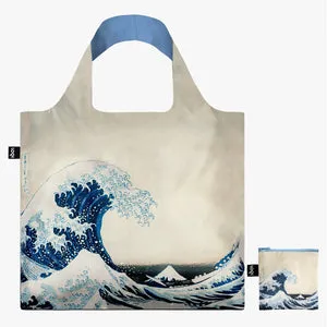 Shop the Savings Loqi Tote Bag With Zip Pouch - Katsushika Hokusai - The Great Wave