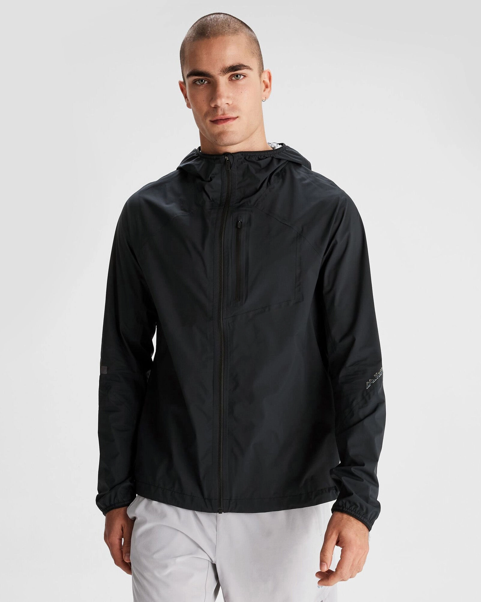 Instant Deal Today Men'S Seeker 2.5L Rain Jacket - Black Stingray