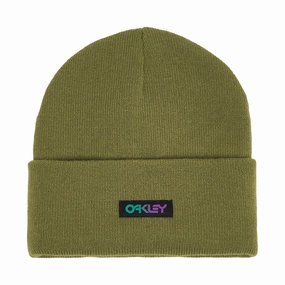 Oakley B1B Gradient Patch Beanie - Fern Trendy Picks Today