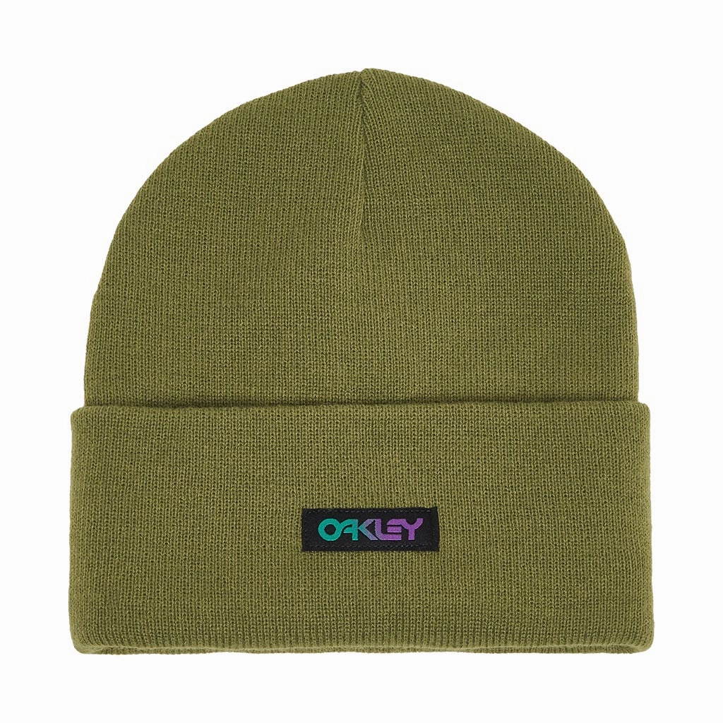 Oakley B1B Gradient Patch Beanie - Fern Trendy Picks Today