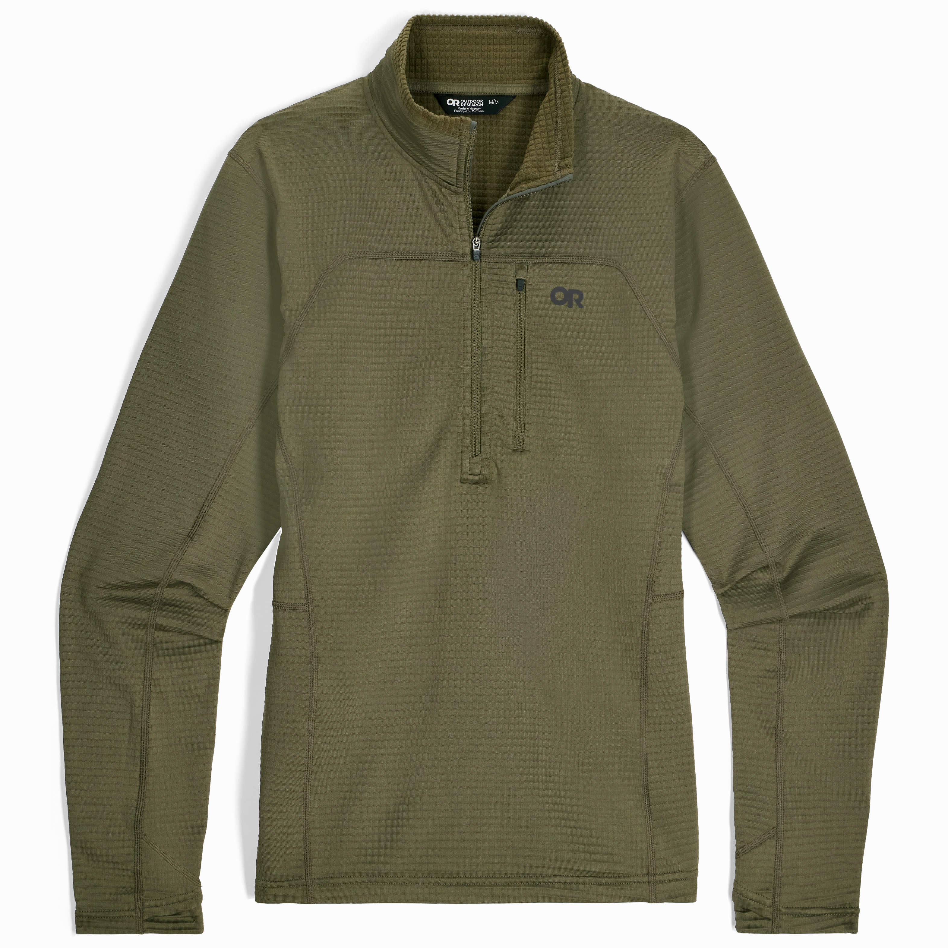 Dont Miss Todays Deal Men'S Vigor Grid Fleece Half Zip