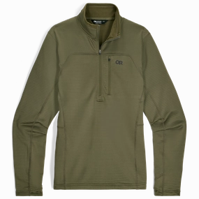 Dont Miss Todays Deal Men'S Vigor Grid Fleece Half Zip