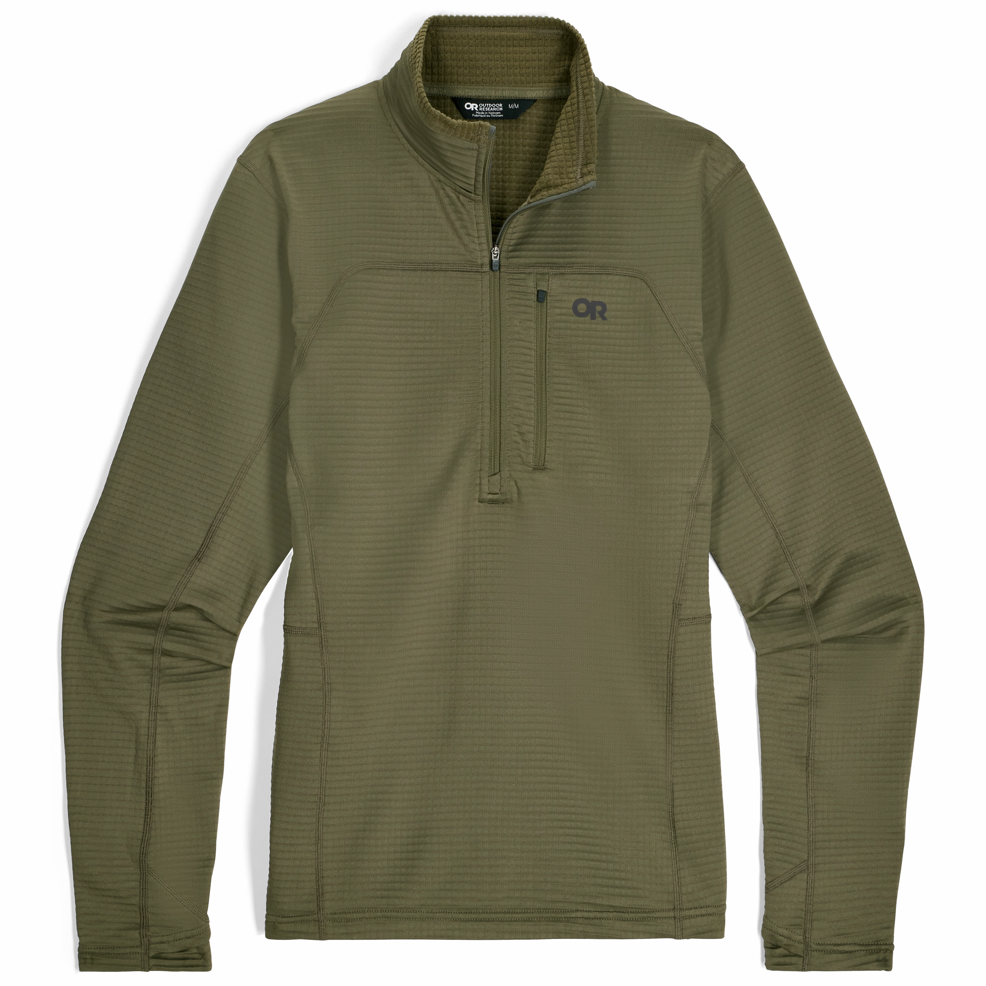 Best Deal Today Todays Hot Savings Men'S Vigor Grid Fleece Half Zip