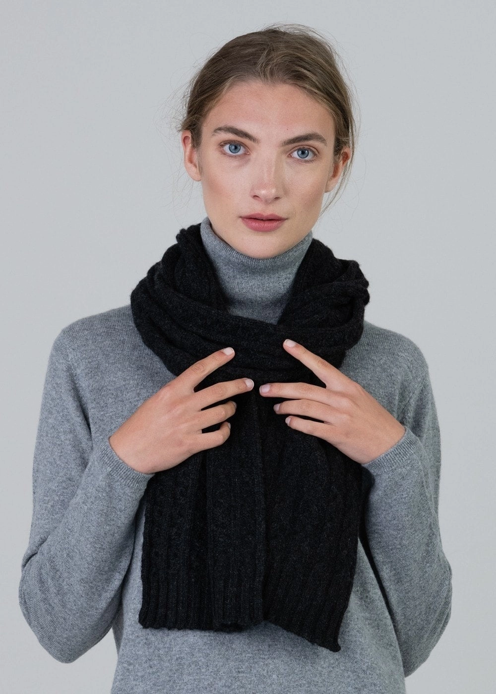 Cashmere Cable Scarf MustHave Gift Ideas Special Deals Online