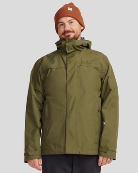 Shop Grab Offer Price Slash Today Men'S Bealey 2L Gore-Tex Rain Jacket - Light Moss