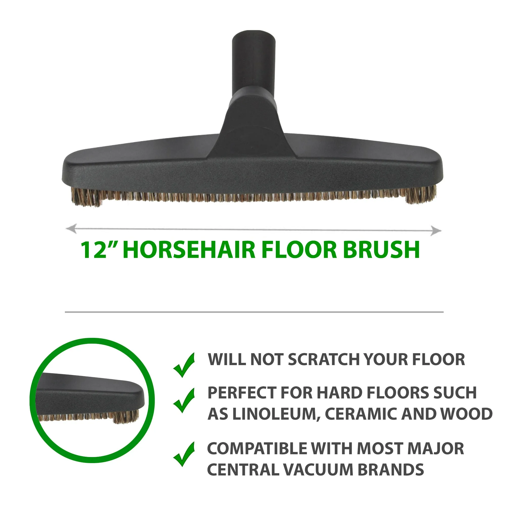 DrainVac Cyclonik Central Vacuum - 800 AW with Foam Filter and Wessel Werk EBK360 Electric Package