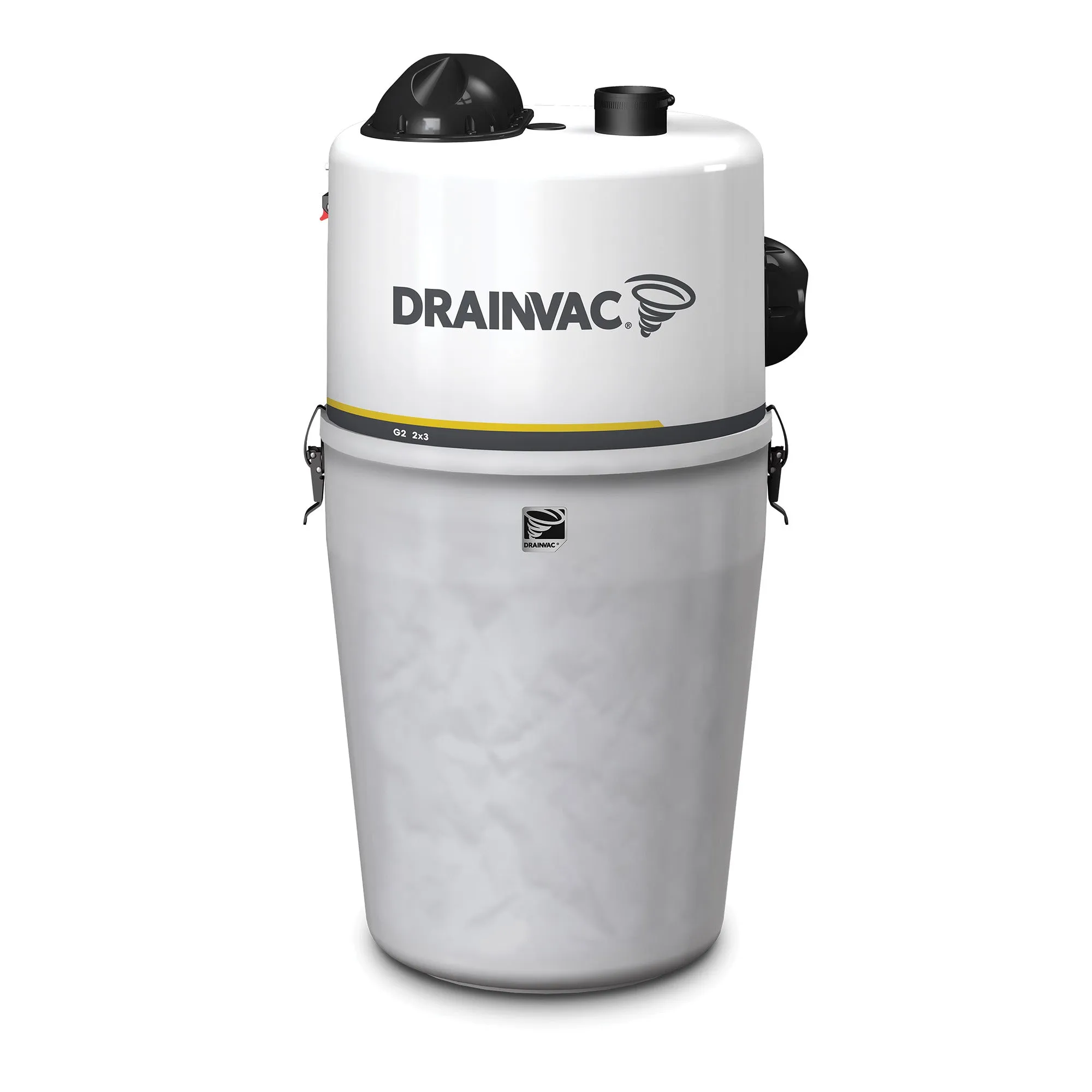 DrainVac Generation 2 Central Vacuum | Dual Motor 302 Air Watts with Muffler and Basic Electric Package