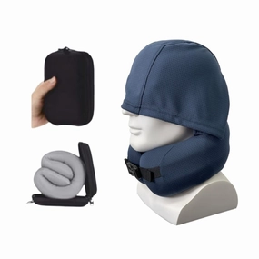 Weekend Specials Easynap Travel Hooded Neck Pillow With Pouch