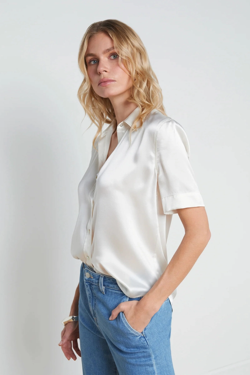 Ellah Silk Blouse Grab Todays Deal