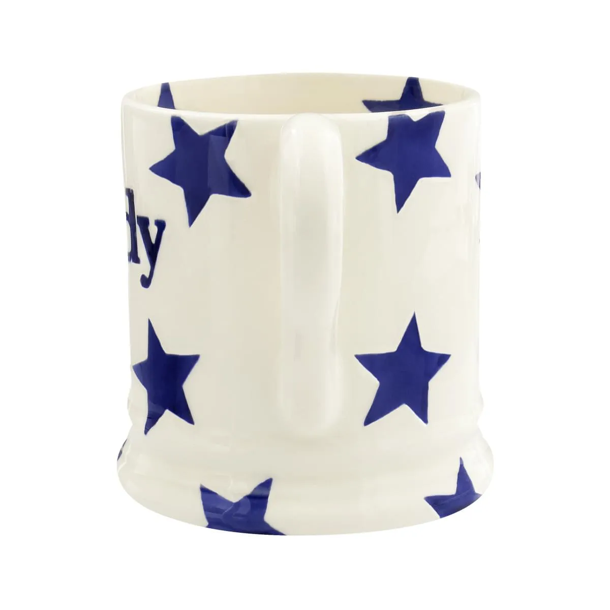 Emma Bridgewater Blue Star Daddy Half Pint Mug