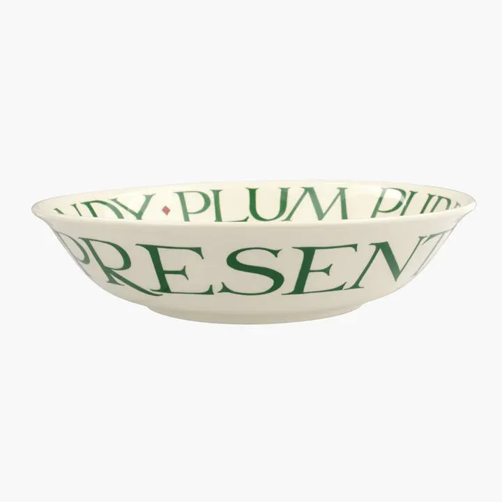 Emma Bridgewater Christmas Toast & Marmalade Plum Pudding Medium Dish- Sale