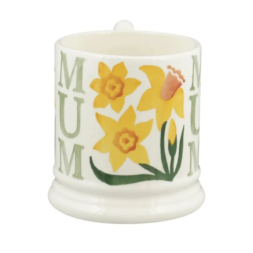 Emma Bridgewater Daffodil Mum Half Pint Mug