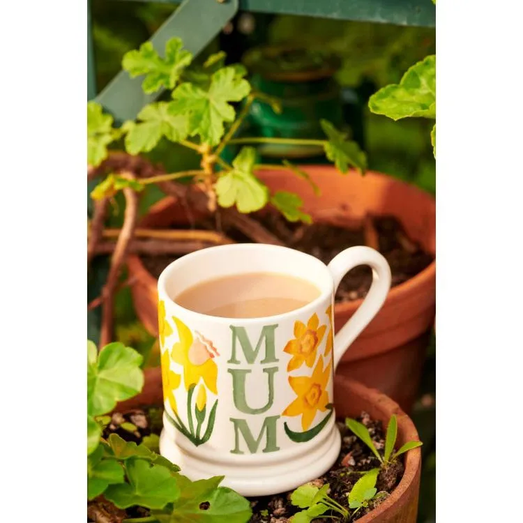 Emma Bridgewater Daffodil Mum Half Pint Mug
