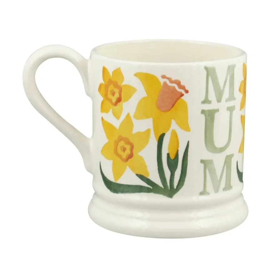 Emma Bridgewater Daffodil Mum Half Pint Mug
