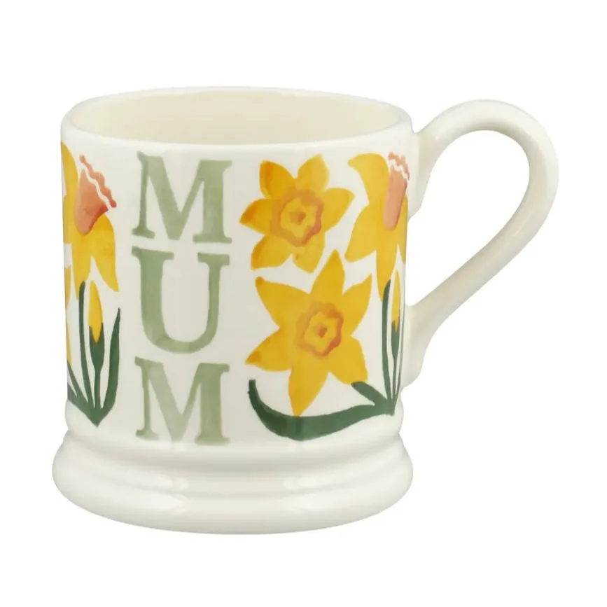 Emma Bridgewater Daffodil Mum Half Pint Mug