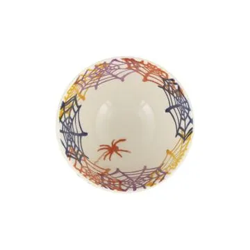 Emma Bridgewater Halloween Cobwebs Small Old Bowl- Sale