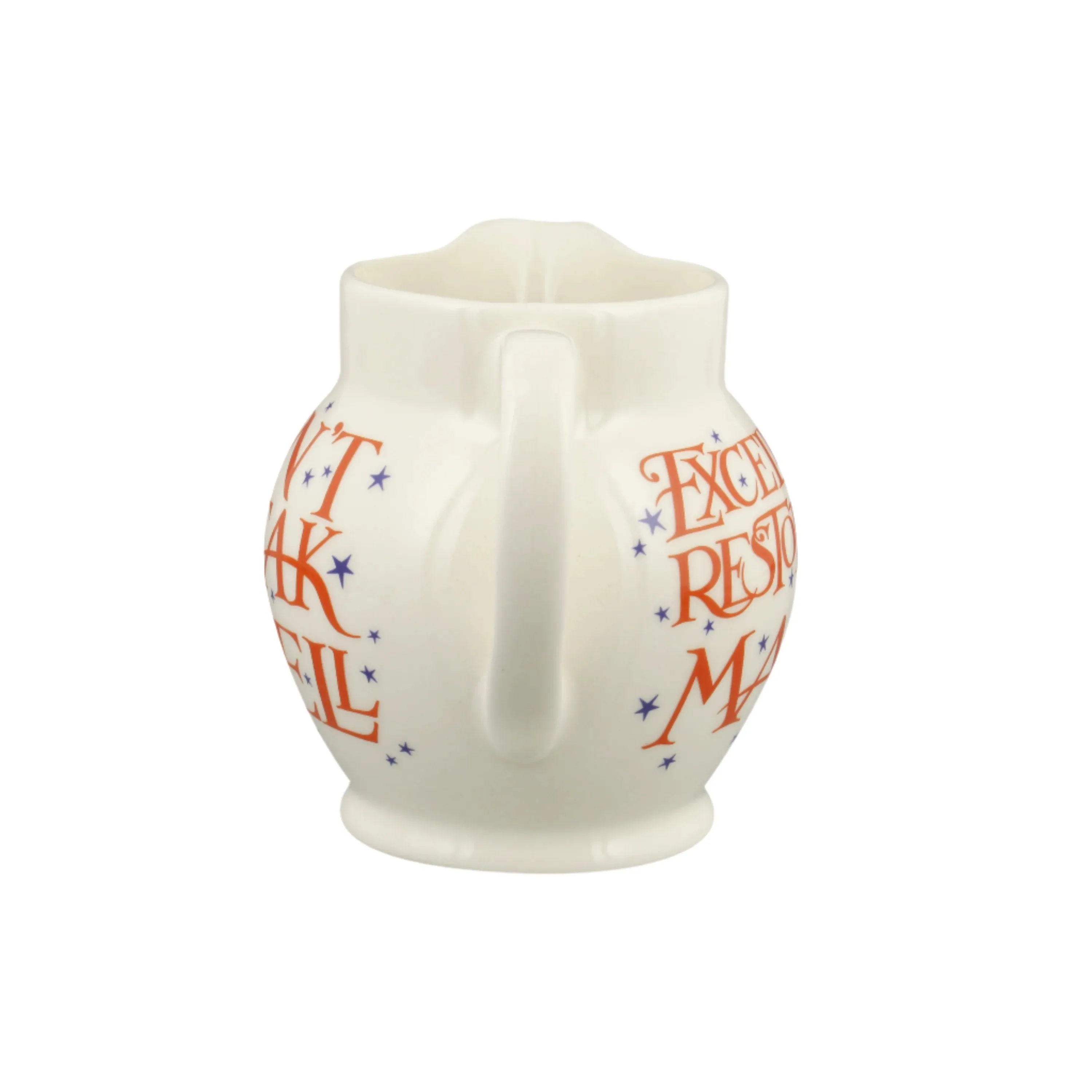 Emma Bridgewater Halloween Toast & Marmalade Don't Break The Spell Half Pint Jug