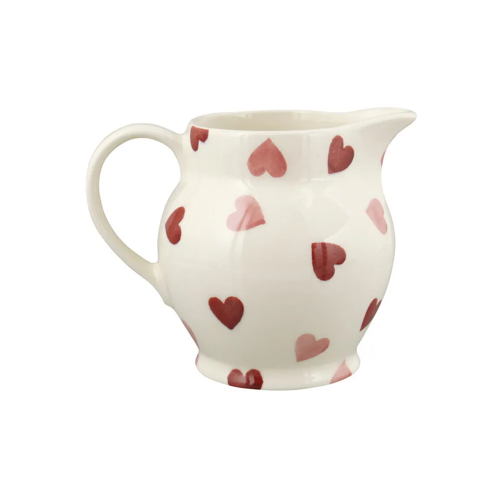 Emma Bridgewater Pink Hearts Half Pint Jug