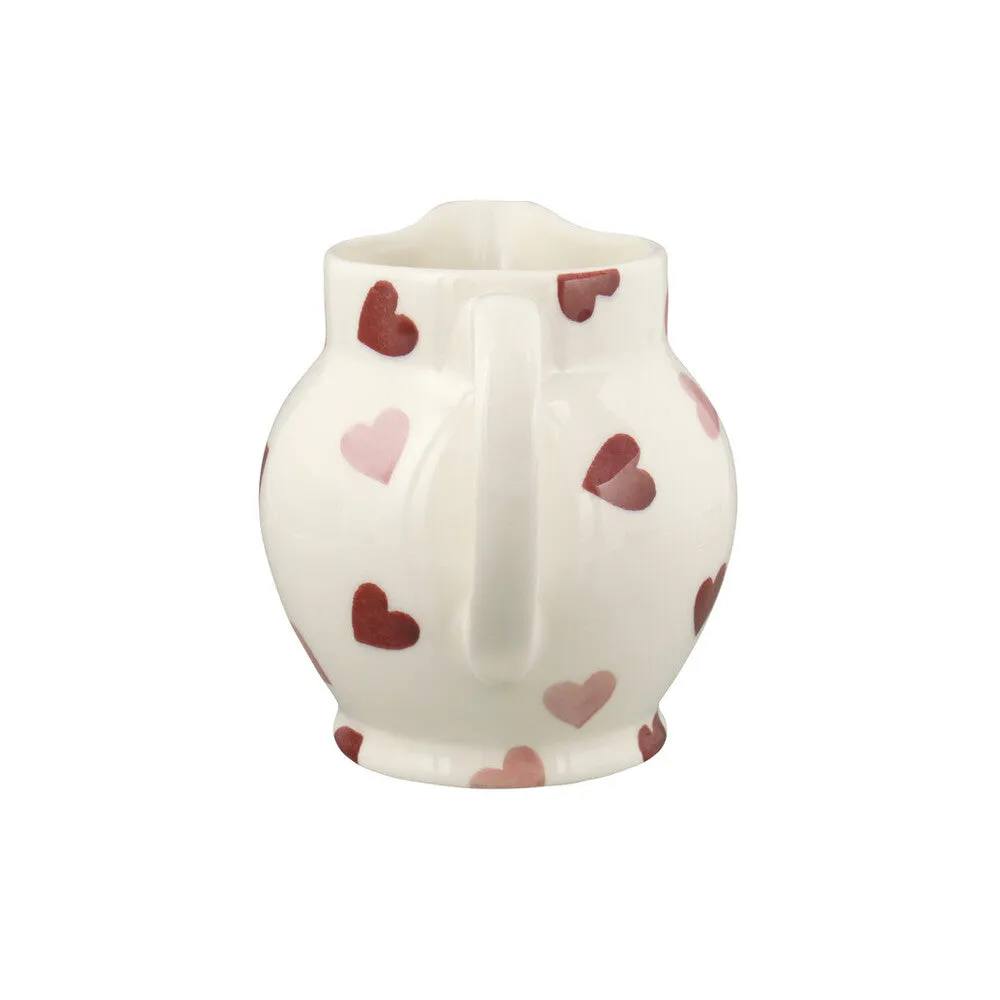 Emma Bridgewater Pink Hearts Half Pint Jug