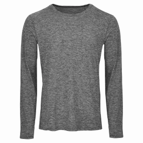Todays Special Picks Men'S Clima-Tek Crewneck - Grey Heather