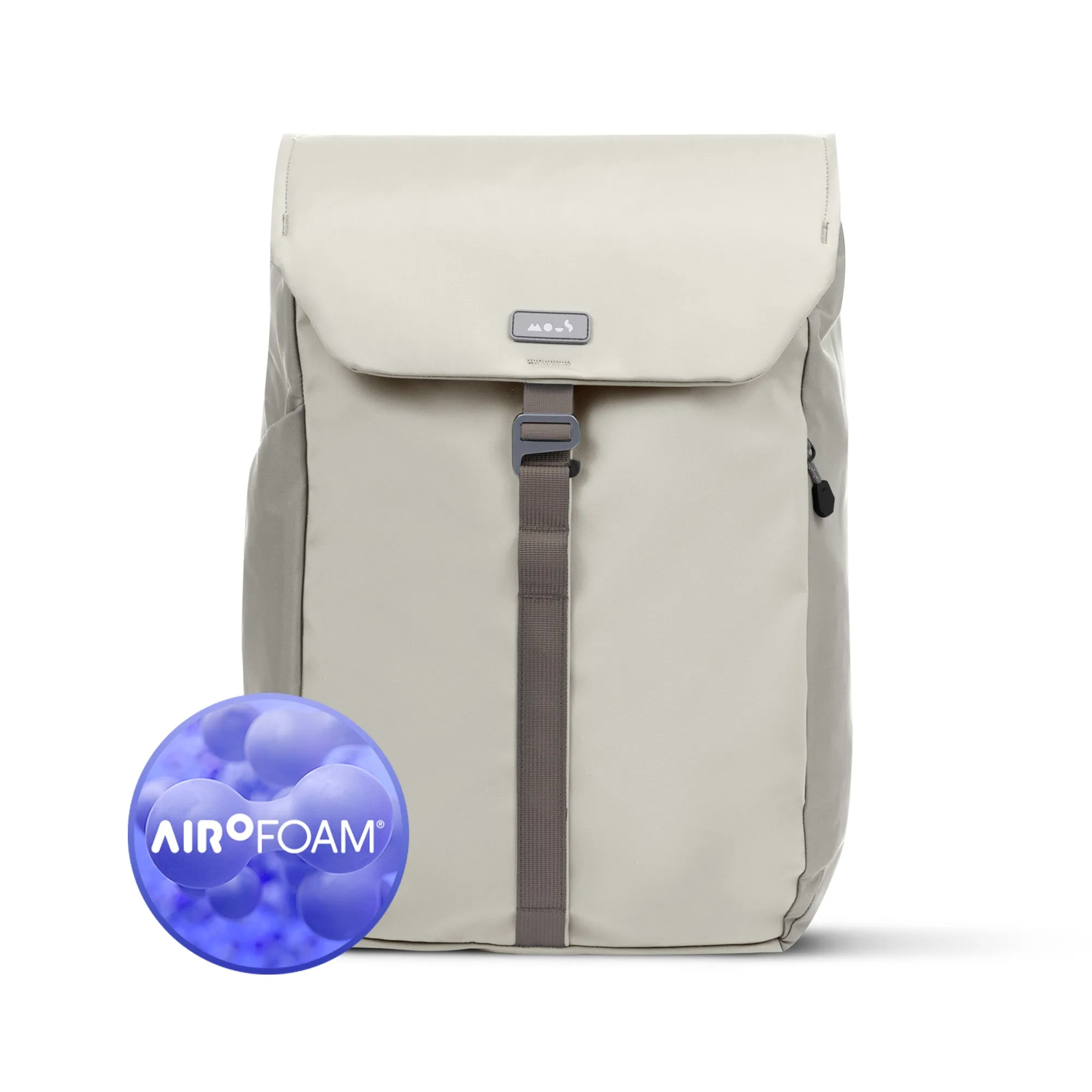 Hot Pick of the Day Dont Miss Hot Deals Flap Backpack With Airofoam - Stone