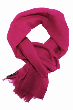 Todays Best Deal Casual Scarf In Fuchsia