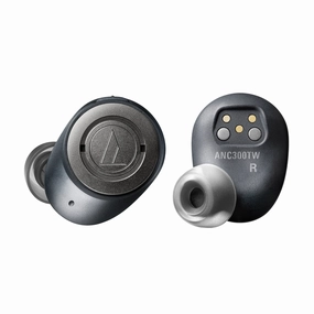 MustHave Items Audio-Technica Ath-Anc300Tw Quietpoint Wireless Active Noise-Cancelling In-Ear Headphones