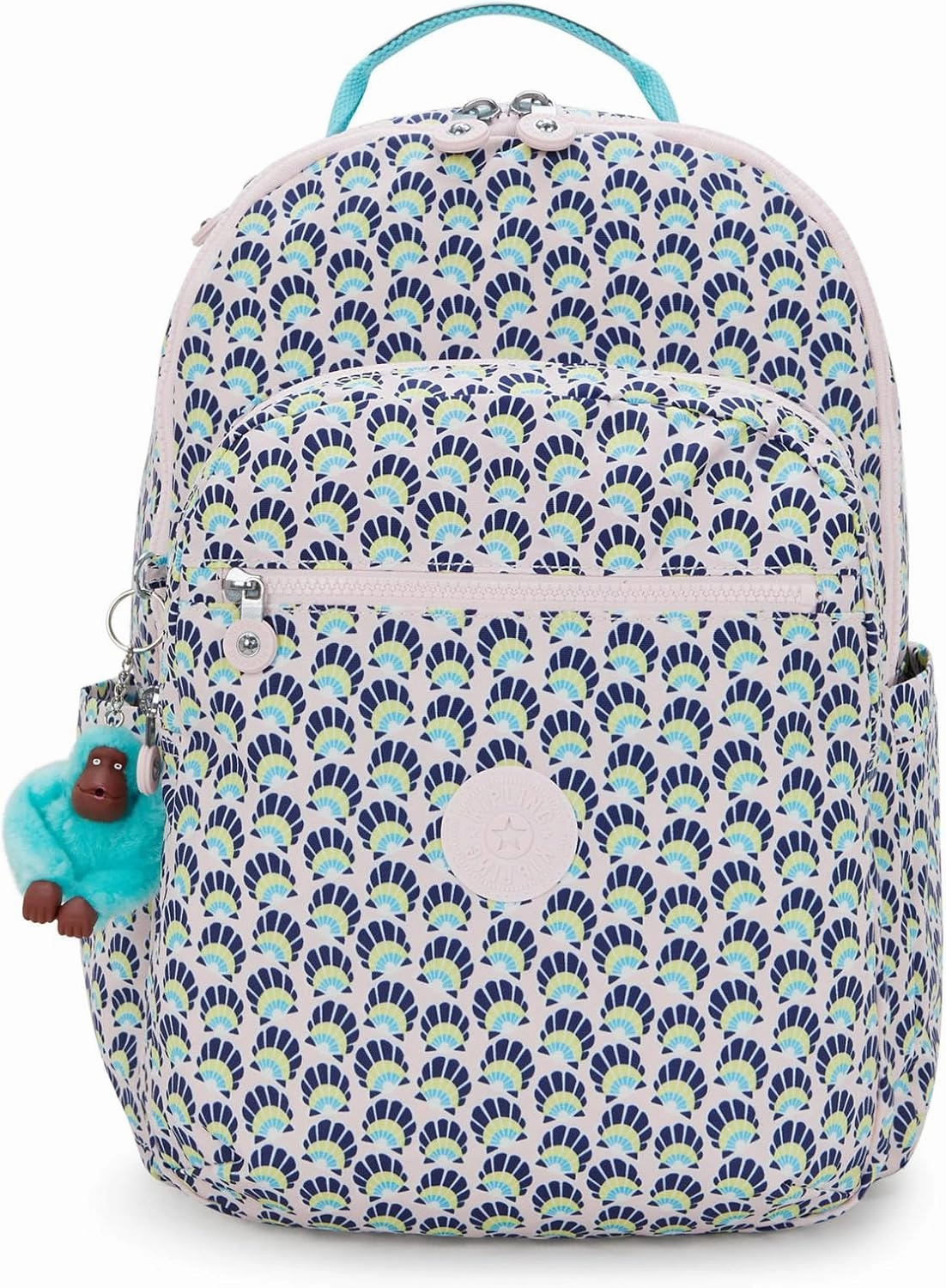 Hot Sale Alert Best Deal Online Kipling Seoul Large  Printed 15" Laptop Backpack - Geo Shell