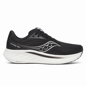 Saucony Ride 18 Mens | Black/White Shop Now Save