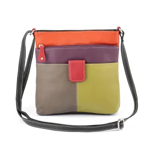 Franco Bonini - 12-242 Ladies Small Leather Shoulder Bag - Mushroom Surprise Discount Today