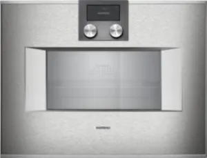 Gaggenau 400 Series 24" Combi-Steam 2.1 Cu.Ft Smart Electric Wall Oven BS470612