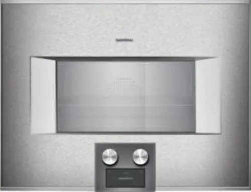 Gaggenau 400 Series 24" Single Combi-Steam Smart Electric Wall Oven BS474612