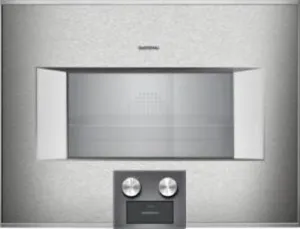 Gaggenau 400 Series 24" Single Combi-Steam Smart Electric Wall Oven BS474612