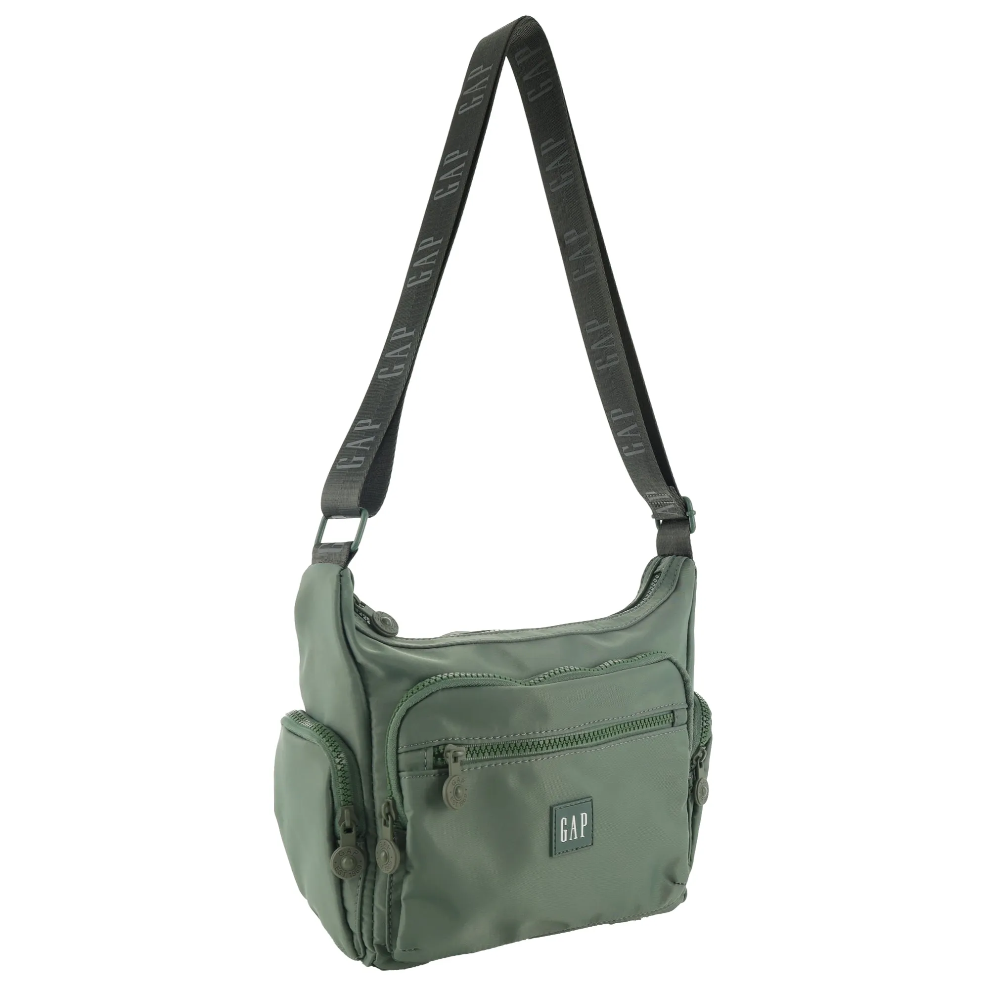 Grab It Fast Gap - 39 End Pockets Nylon Coss-Body - Twig