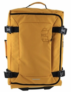 Gap -41L 73Cm Large Upright 2 Wheel Trolley Duffle - Yellow Save Today Event