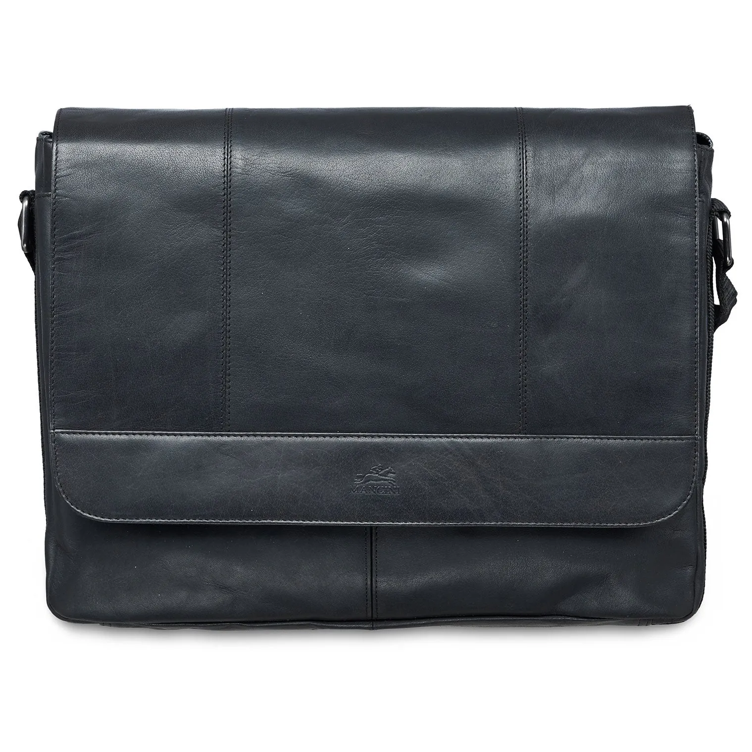 Messenger Bag For 15'' Laptop / Tablet, 16.25" X 3.25" X 12", Black MustShop Sale