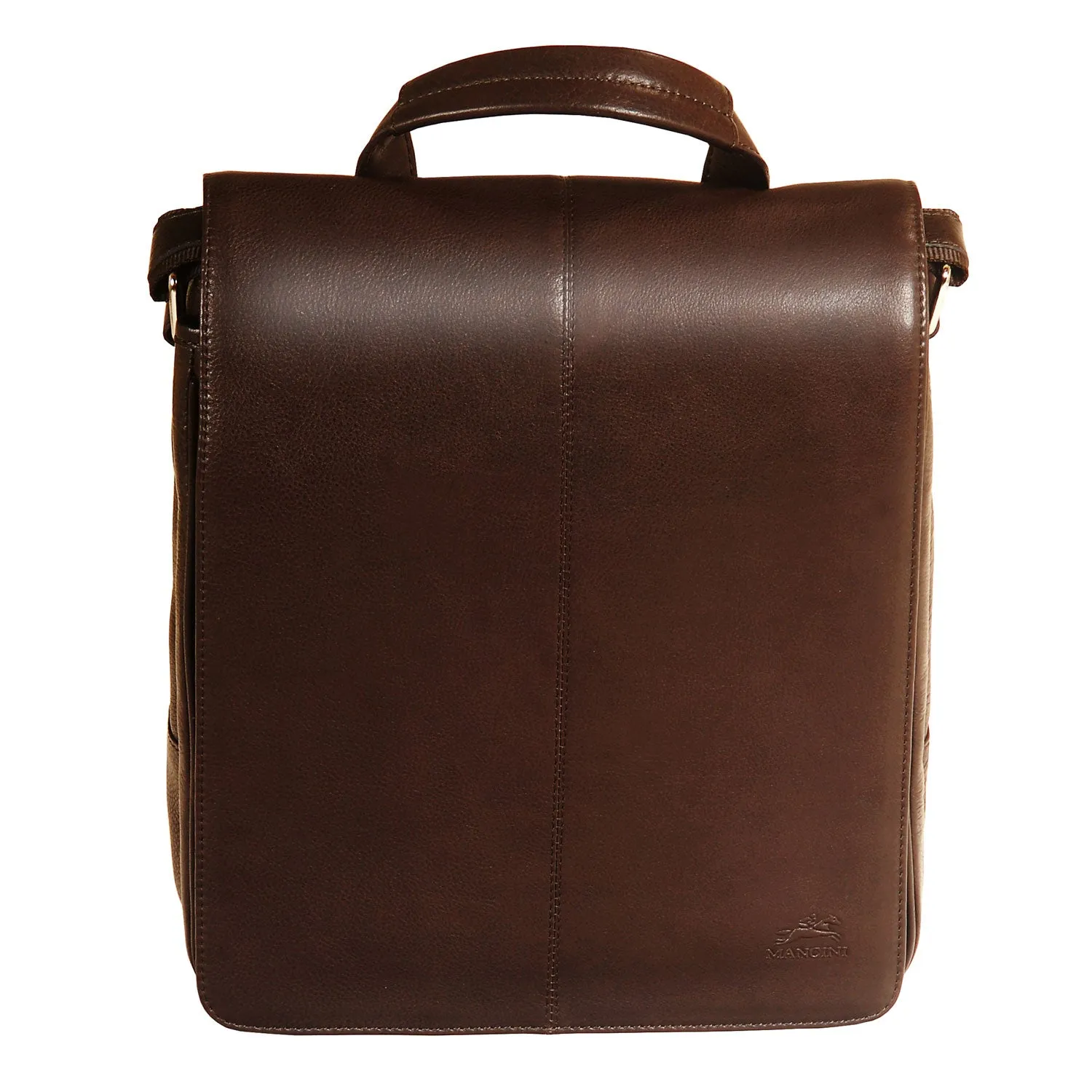 MustHave Steals Messenger Style Tablet Bag, 10.5" X 4" X 12", Brown